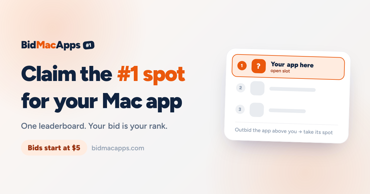 BidMacApps Open Graph preview